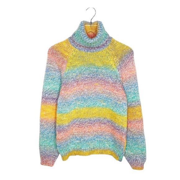 Anthropologie T.la Rainbow Sweater - Picture 8 of 8